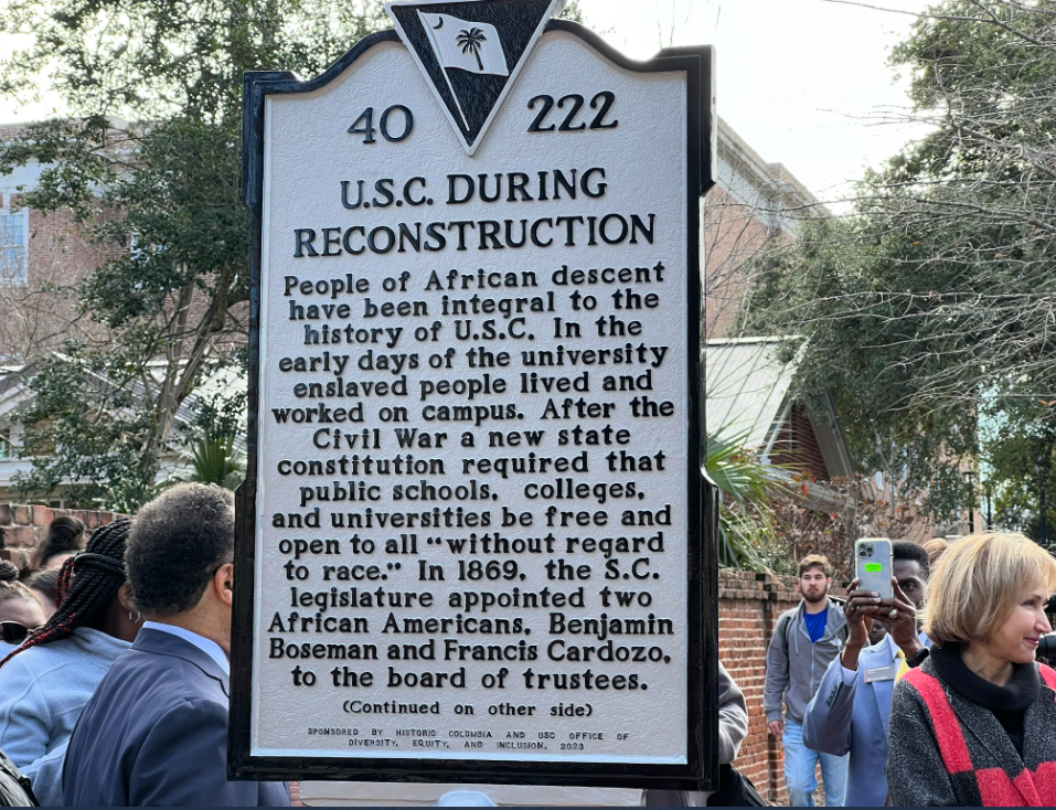 University Of South Carolina Gets New Historical Marker On The College ...