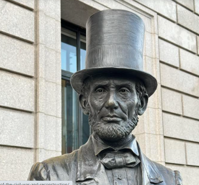 Abraham Lincoln Statue At New York Historical Society The Reconstruction Era 3325